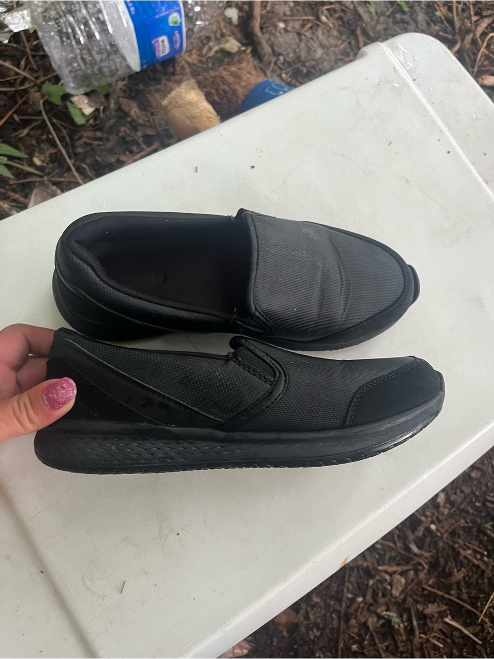 Woman’s Slip-On Casual Shoes - Black